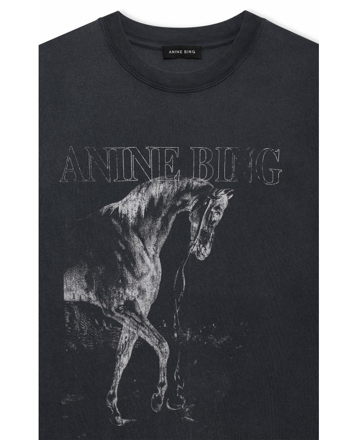 Tee shirt lili horse washed - Anine bing 2