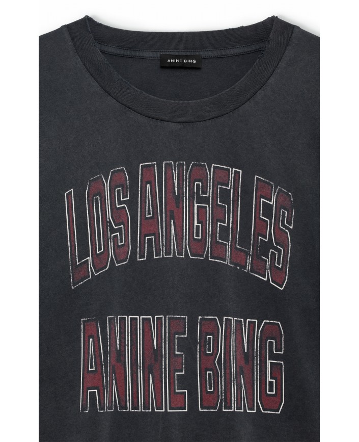 Tee shirt johny cropped - Anine bing 2