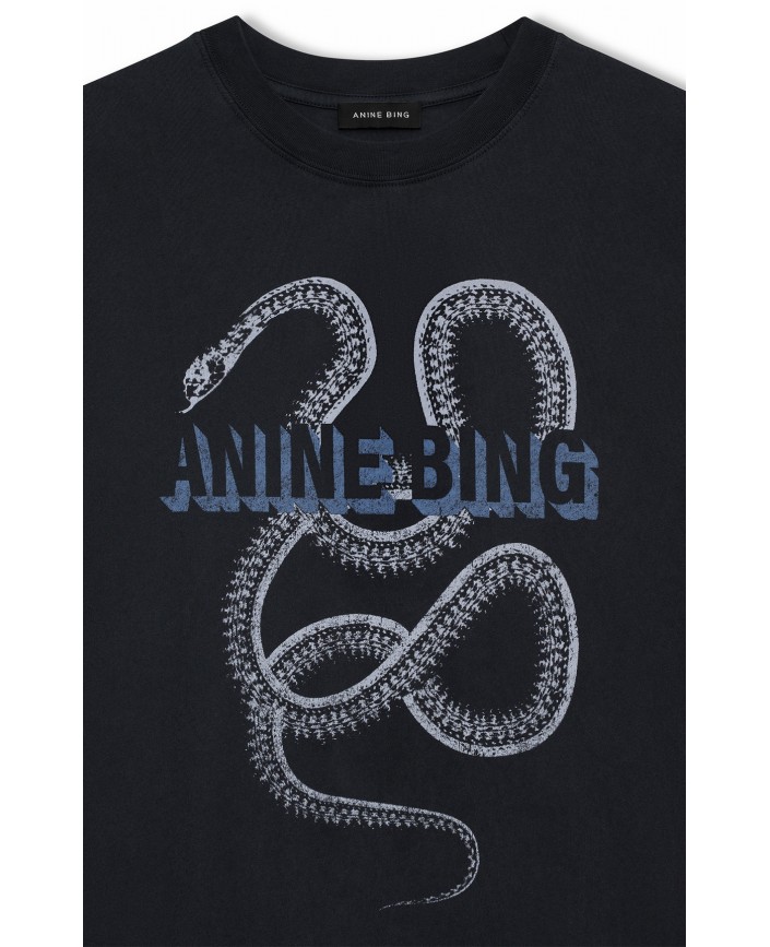 Tee shirt lili snake washed - Anine bing 2