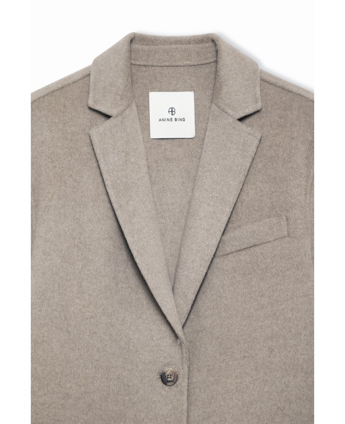 Blazer quinn oatmeal melange - Anine bing