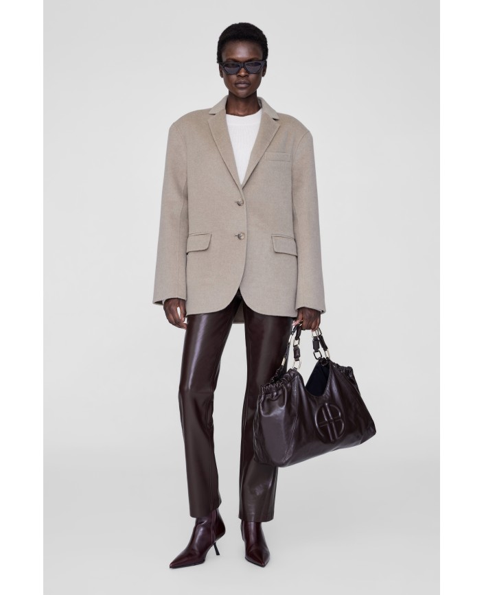 Blazer quinn oatmeal melange - Anine bing