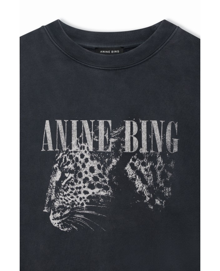 Sweatshirt spencer leopard - Anine bing 2