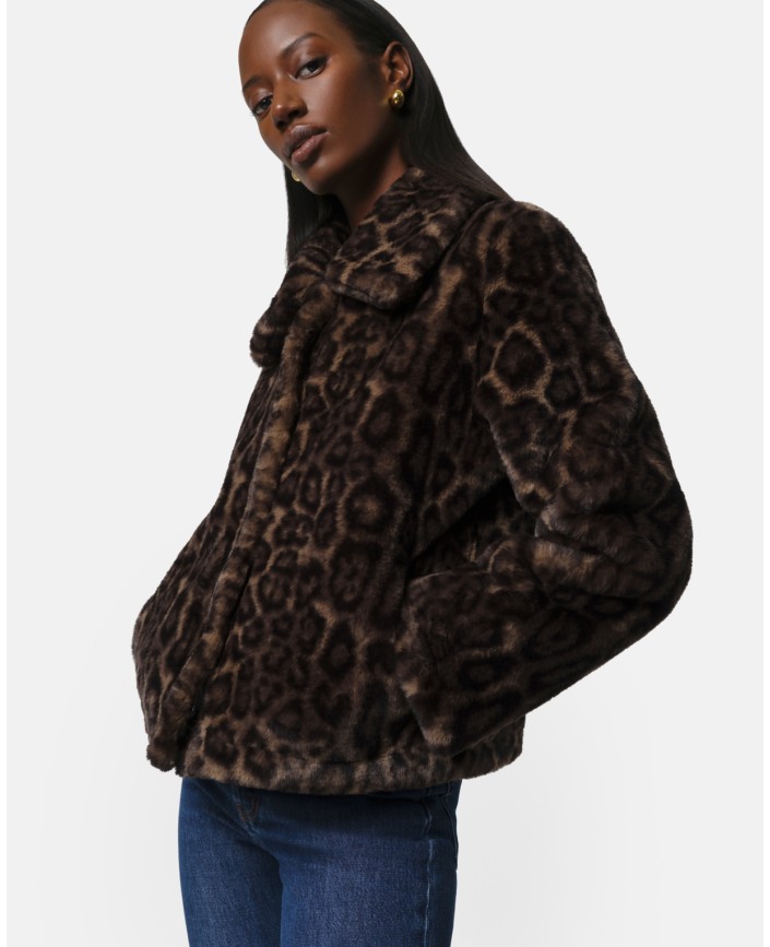 Veste elis dark leopard - Apparis 2