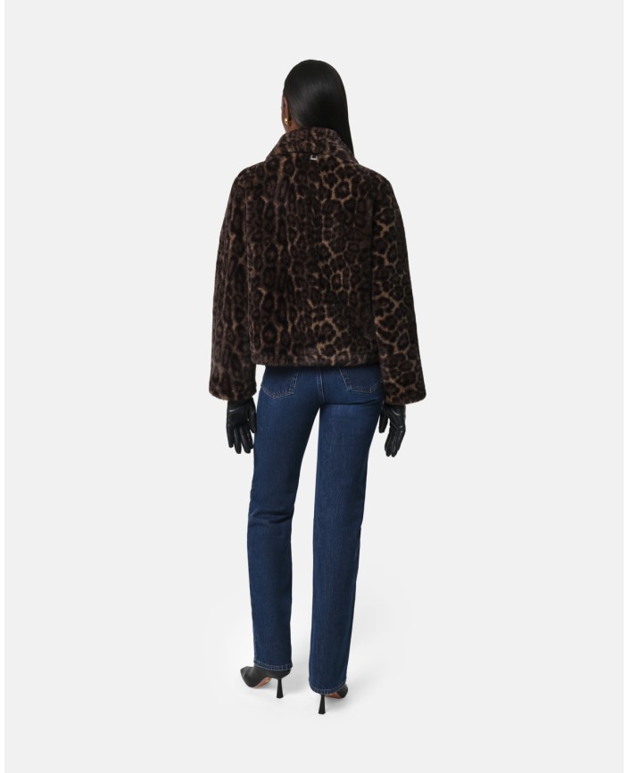Veste elis dark leopard - Apparis