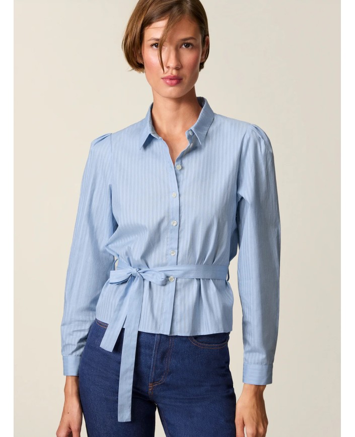 Blouse eudes raye horizon - Rouje paris 2