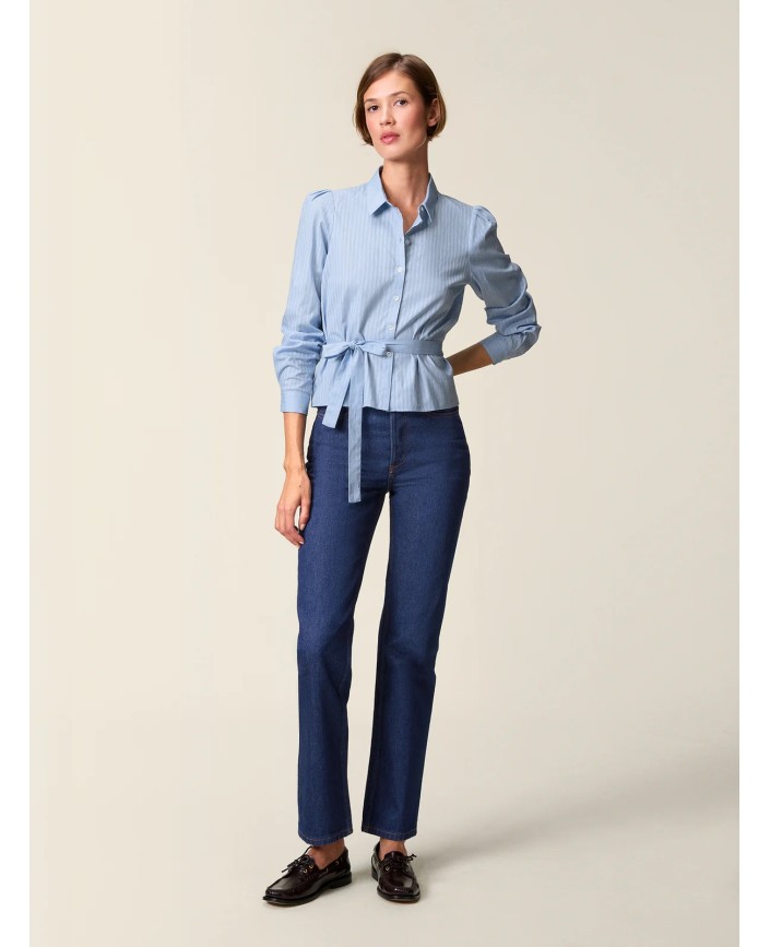 Blouse eudes raye horizon - Rouje paris