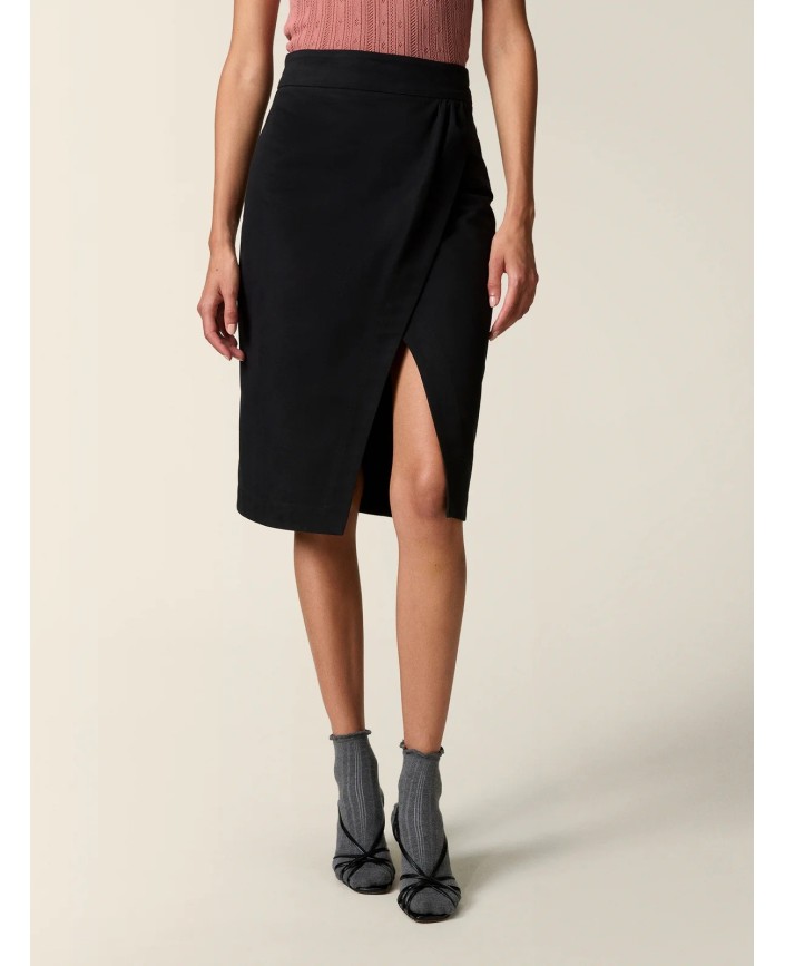 Jupe isadora uni noir - Rouje paris