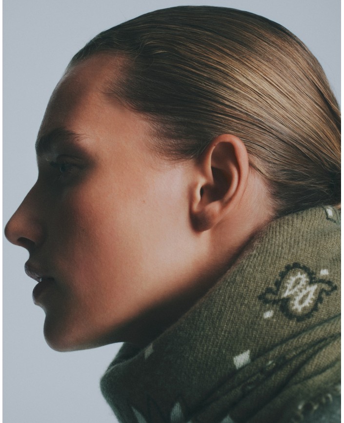 Bandana hachiko kaki chine - Kujten 2