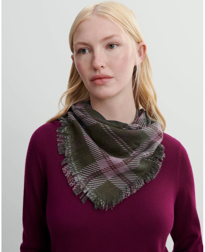 Mini carre tartan bronze - Bompard 2