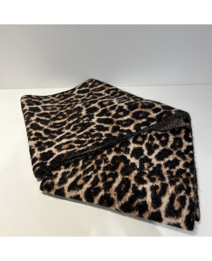 Echarpe hannah black and brown - Anine bing