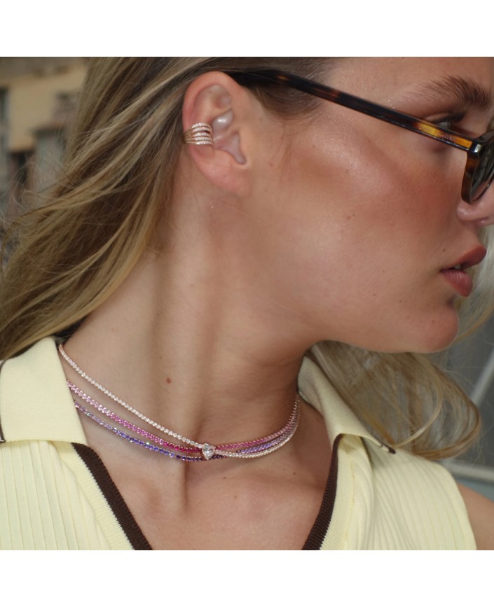 Collier amore or rose - Plein soleil 2