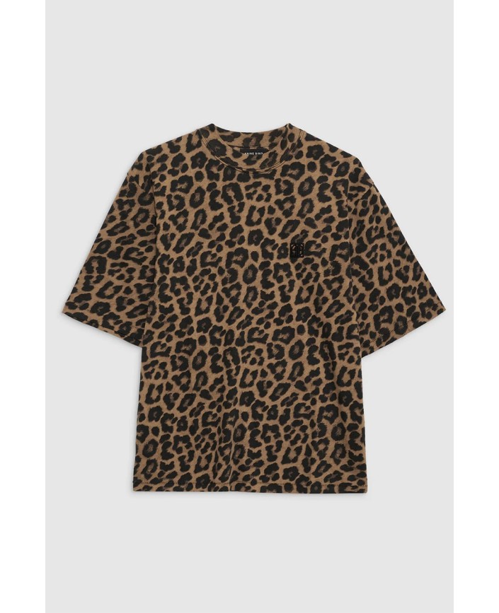 T-shirt avi black and brown - Anine bing