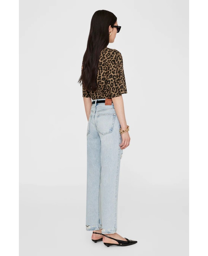 T-shirt avi black and brown - Anine bing