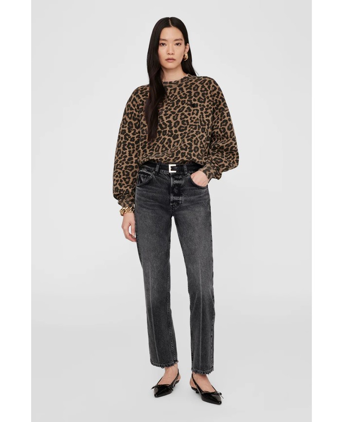 Sweatshirt miles leopard - Anine bing 2