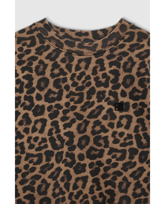 Sweatshirt miles leopard - Anine bing